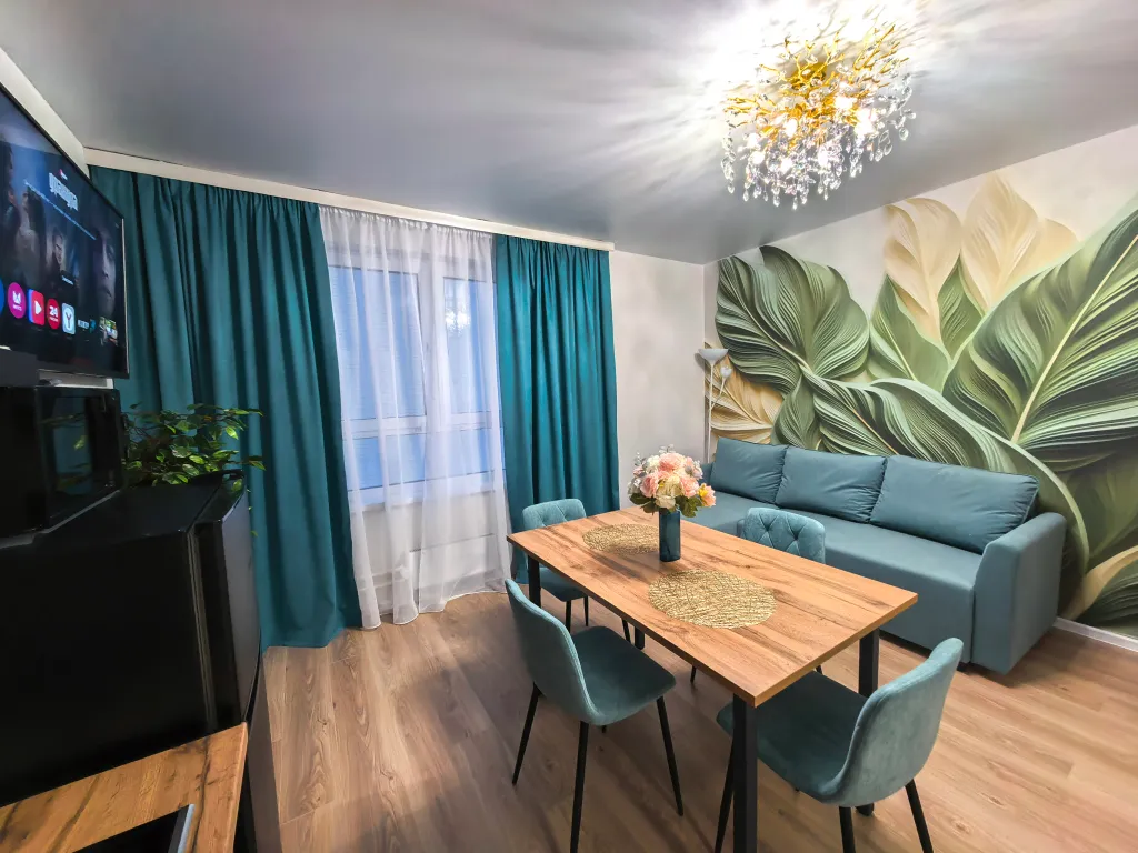 Новая вместительная квартира у МРНЦ им. Цыба