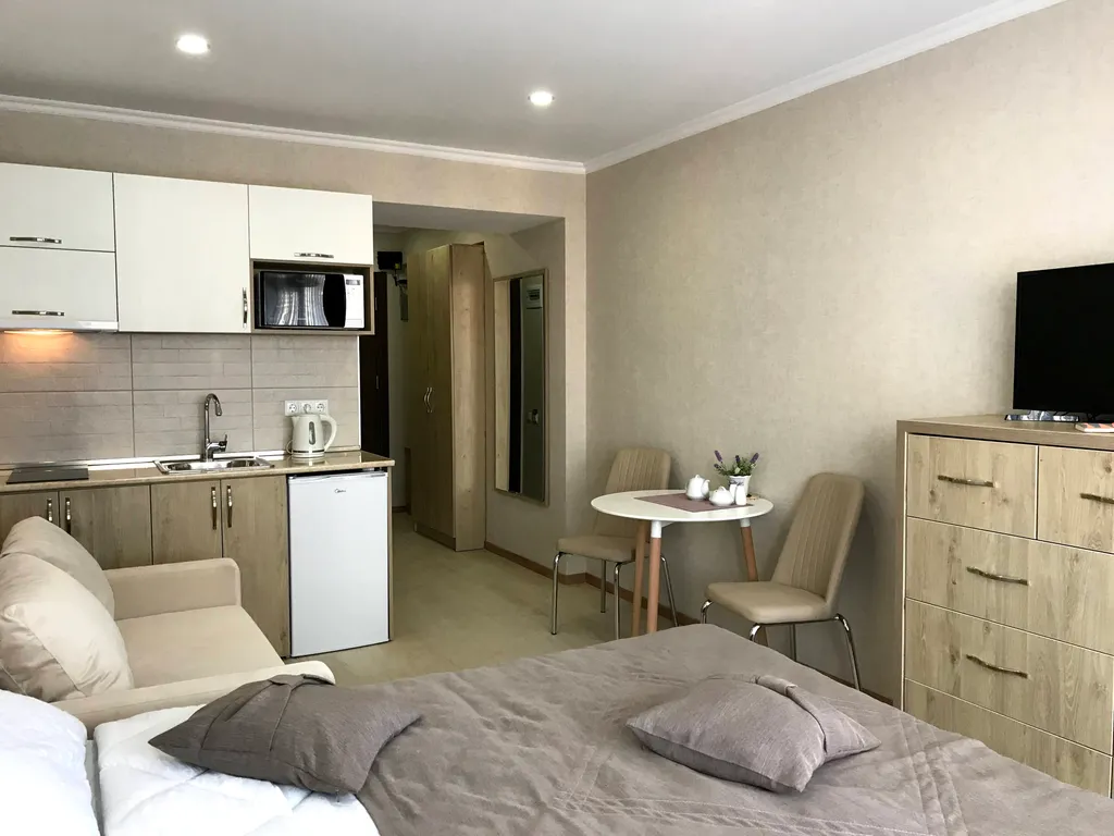 Orbi Beach Tower №507, море, парк, небоскреб