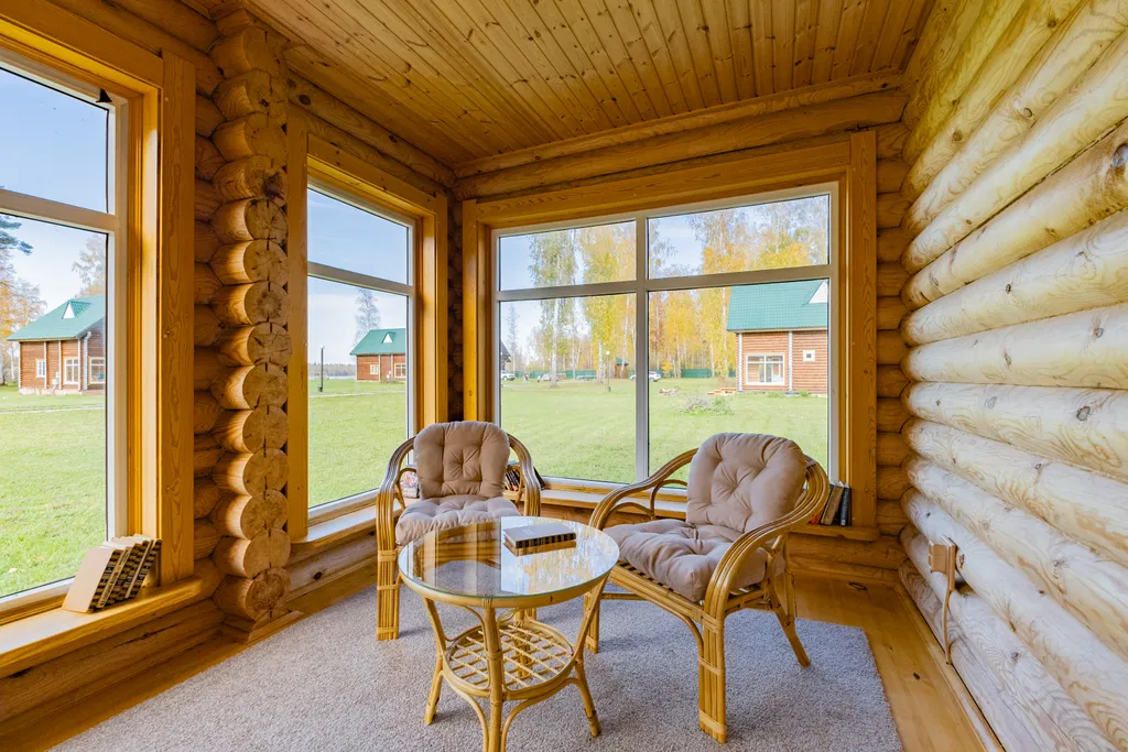 Комфортный дом у реки