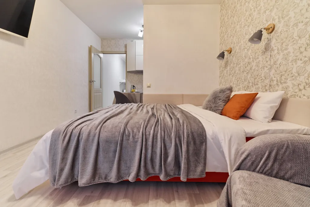 Квартира Квартира Студия с большим балконом у Экспофорума в 5 минутах от аэропорта — Шушары