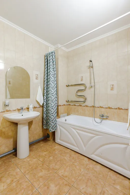 Квартира Современная двухкомнатная квартира с видом на Волгу 110 м — Самара