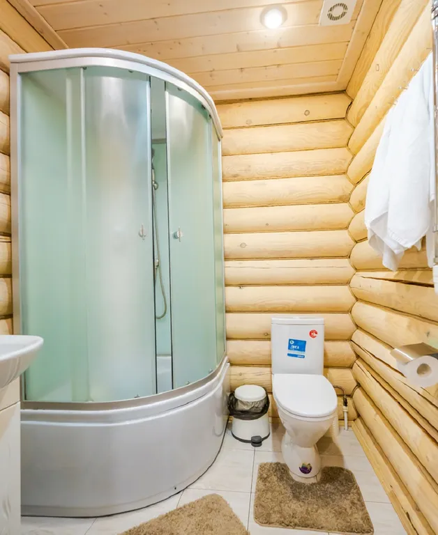 Уютные апартаменты 65 м² c 2-мя спальнями в деревянном доме