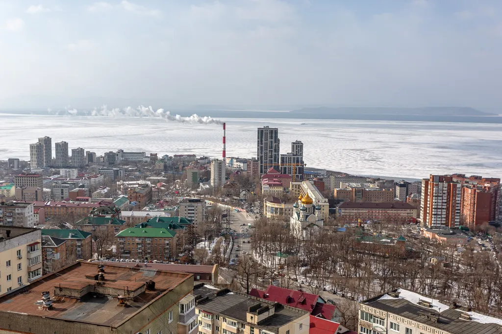 Квартира Sea View квартира с невероятными видами города — Владивосток