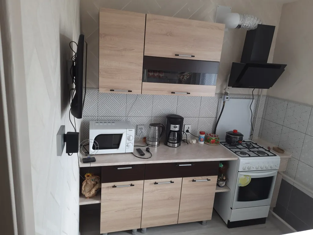 Очень теплая уютная квартира с видом на Ладогу