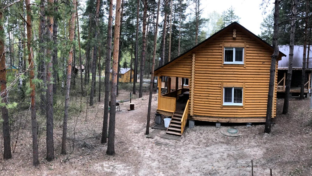 Дом Прованс в лесу