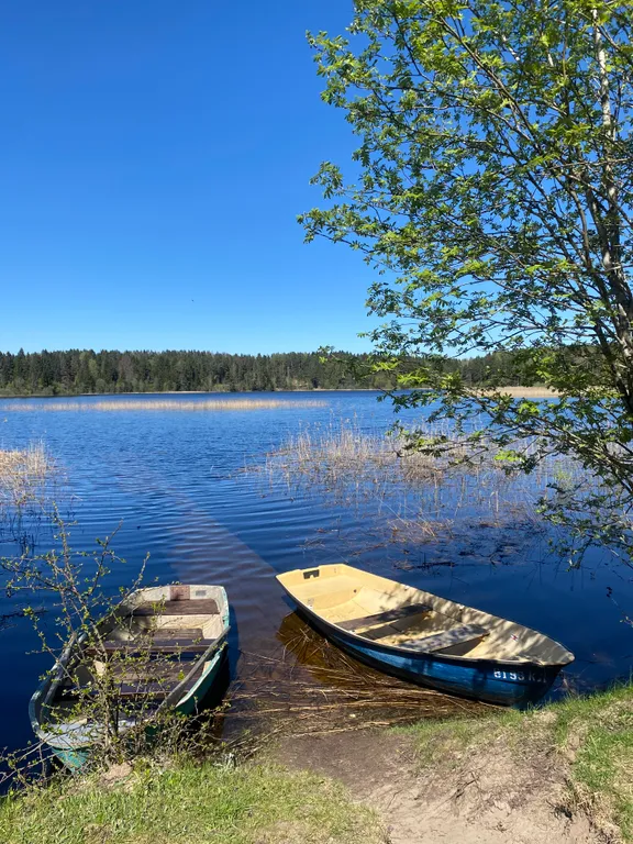 Классный домик прямо на берегу озера Селигер