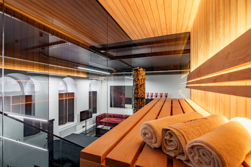 Квартира Квартира с авторским дизайном камином, сауной и кондиционером — Санкт-Петербург