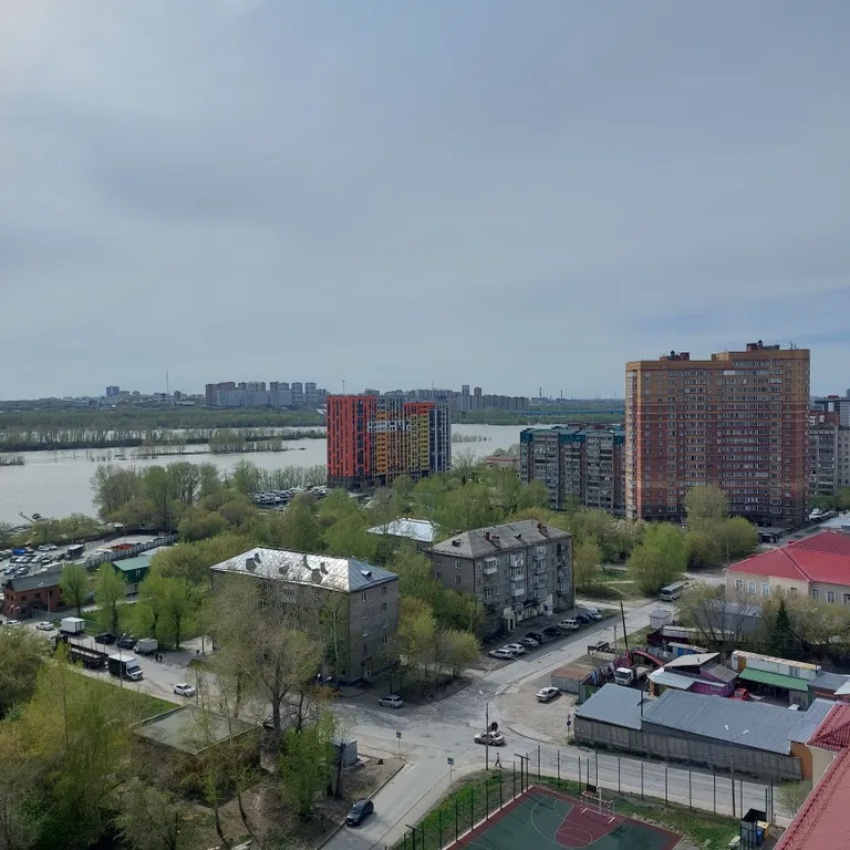 Квартира Комфортная квартира с видом на реку — Новосибирск