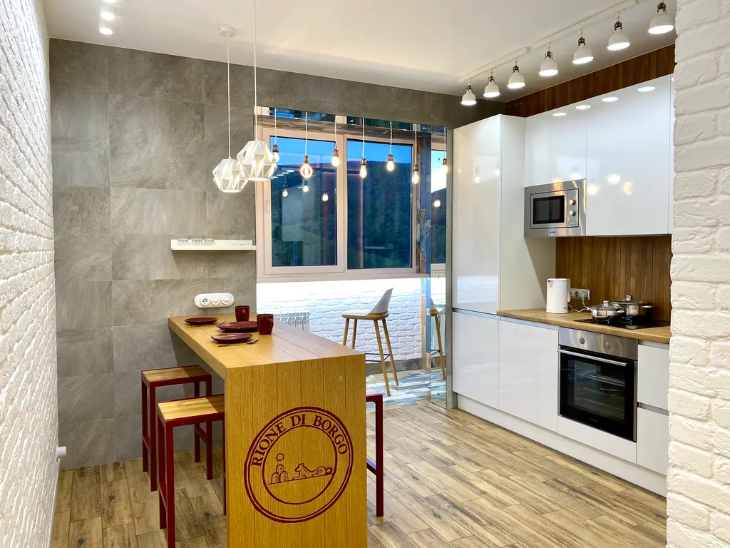 Уютная квартира с видом на горы- для романтического и активного отдыха