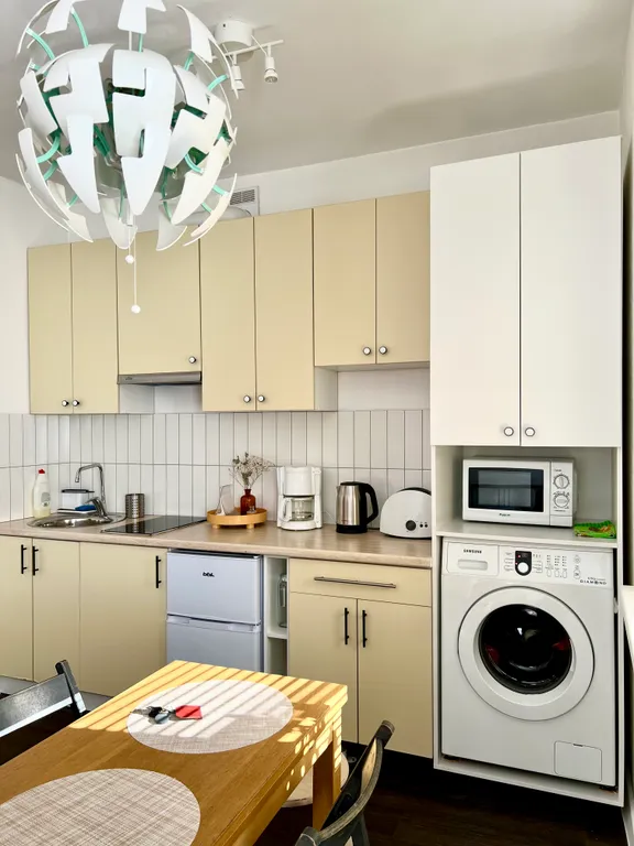 Светлая квартира рядом с Онежским озером