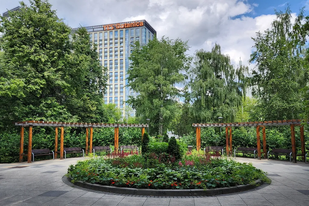 Квартира Квартира Уютная студия в yes botanica — Москва