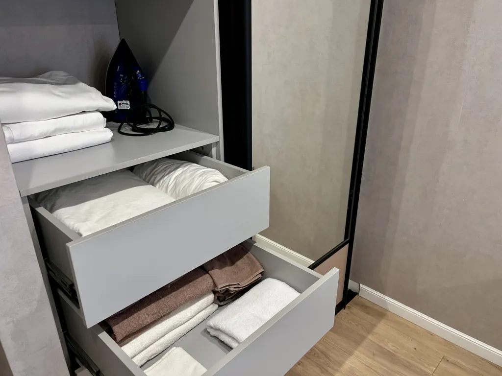 Современная квартира в тихом районе, спокойный отдых