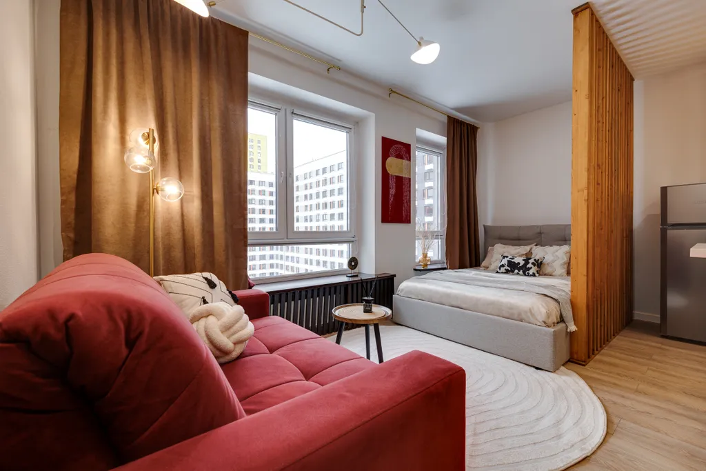 Большая уютная студия на 4х рядом с метро