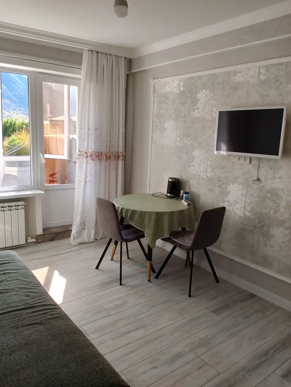 Студия с евроремонтом в хорошем районе