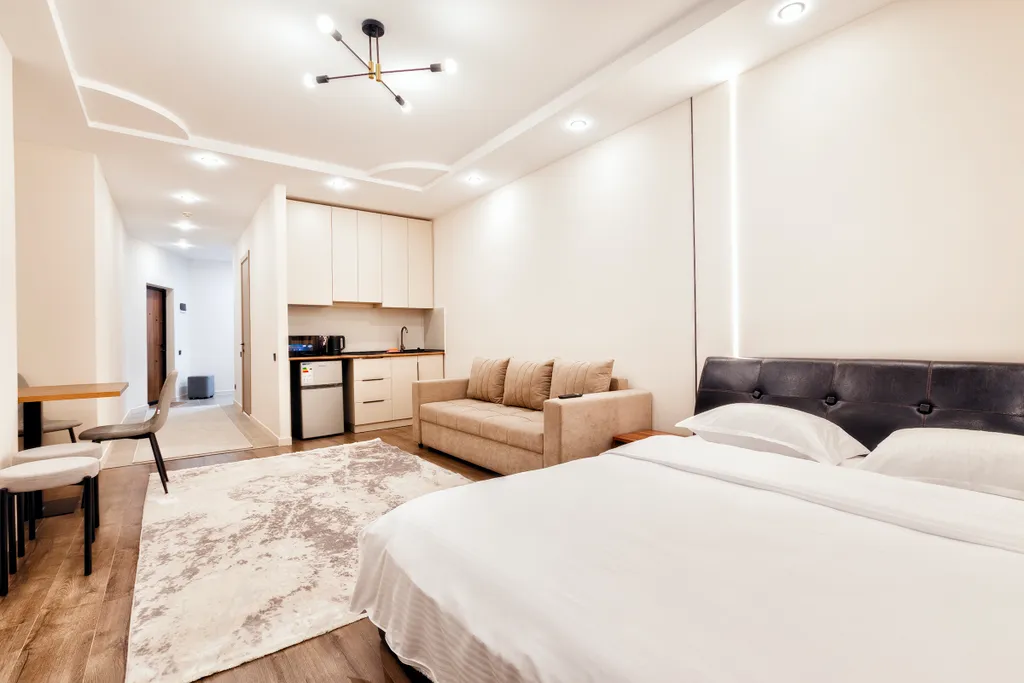 Элитные апартаменты с панорамным видом из окна в самом центре столицы