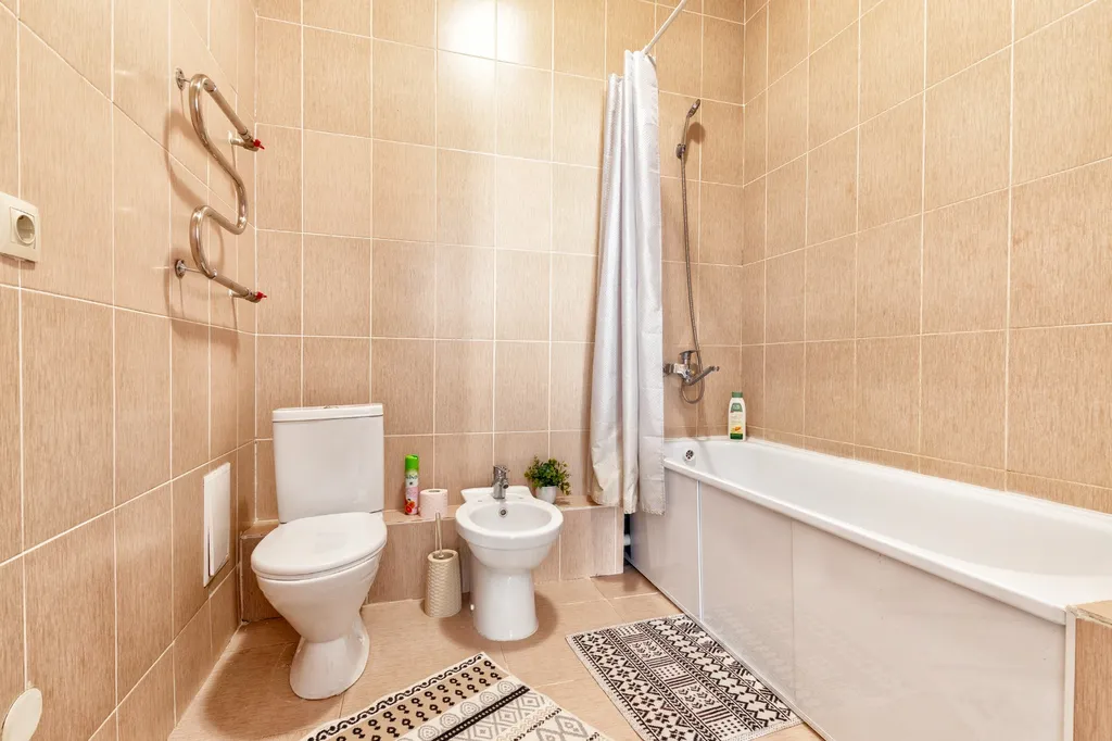 Уютная трёхкомнатная квартира с тремя двухспальними кроватями