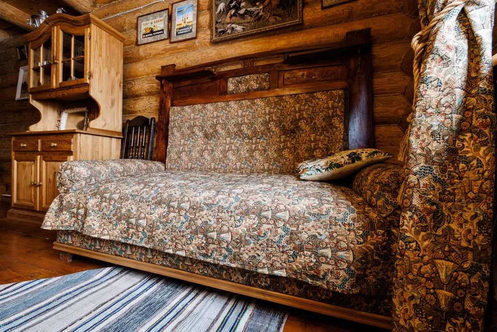 Дом в стиле Rustic с баней на дровах