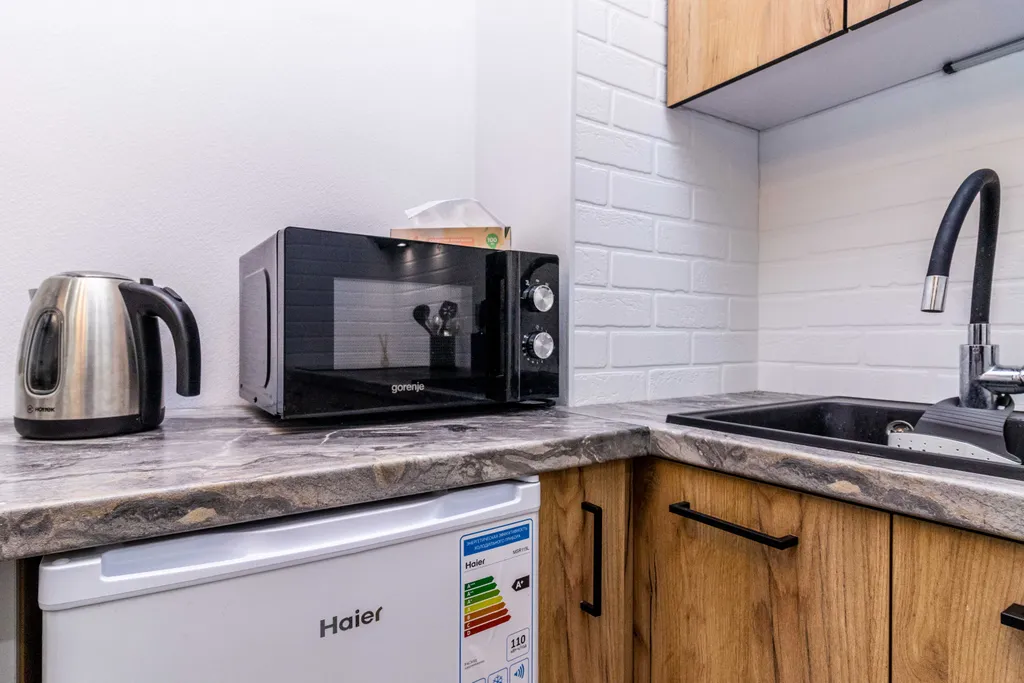 Уютная студия с балконом