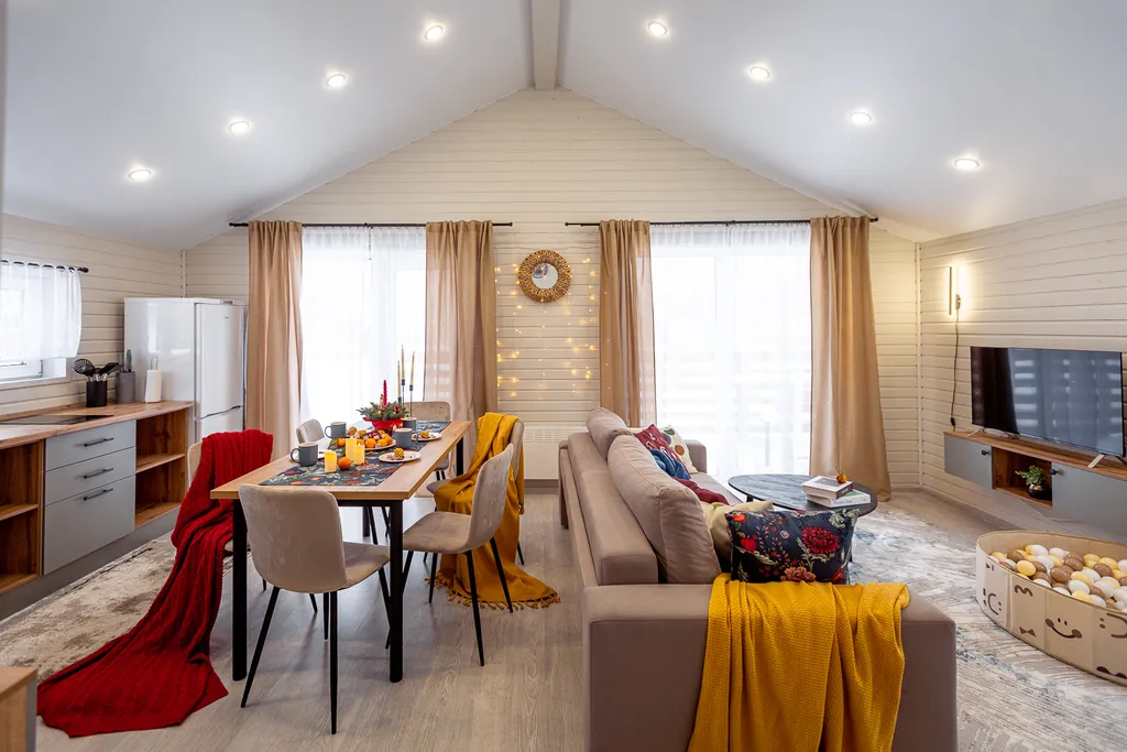 Ритмичный - дом с музыкальными инструментами