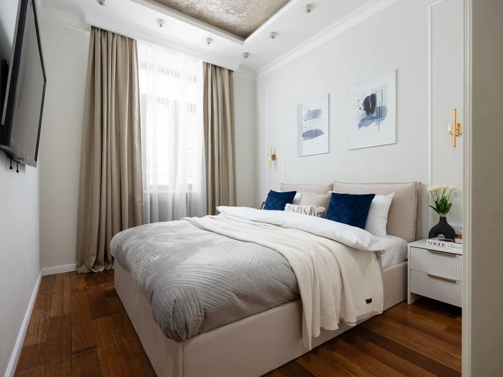 Квартира Модная Четверка с тремя ванными комнатами — Москва