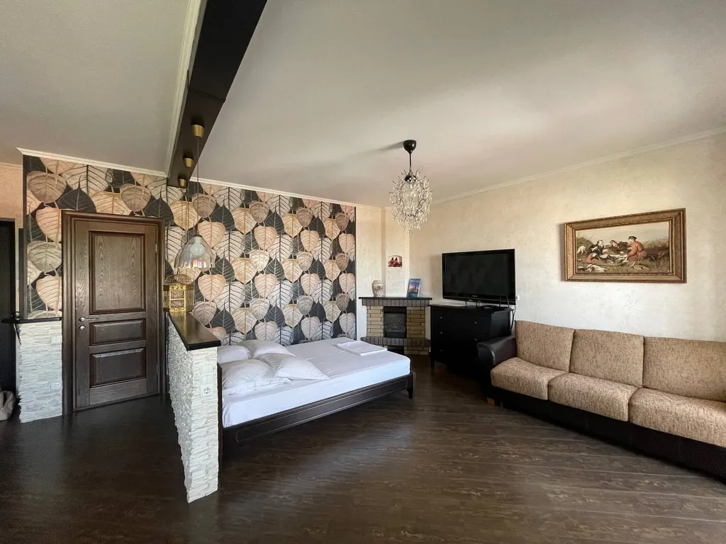 Стильная квартира с камином в центре города — аренда посуточно в Ростов-на-Дону