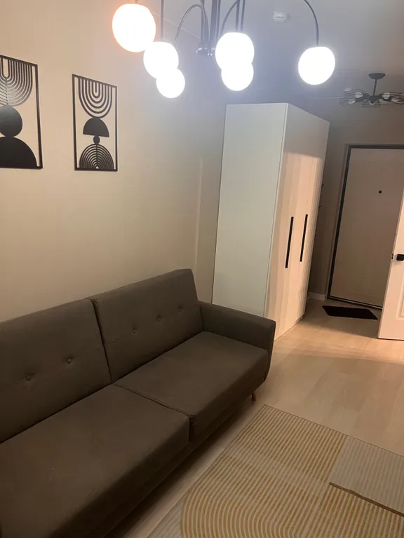 Уютная cтудия в нoвом жилoм комплекcе Краcноe яблокo