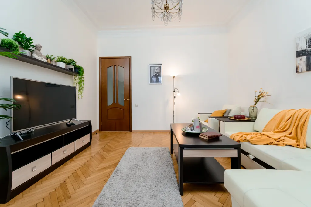 Квартира Жемчужина, 3-комнатная квартира — Москва