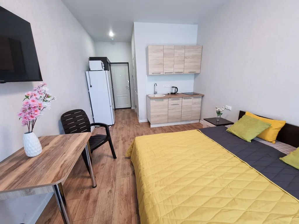 Студия около моря с бассейном в ЖК Морской квартал