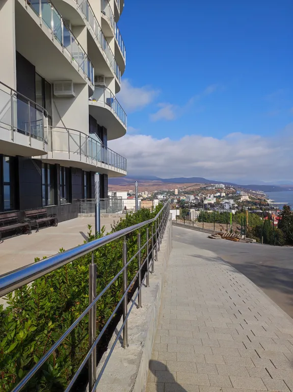 Уютные апартаменты, корпус Грибоедов, вид море/горы