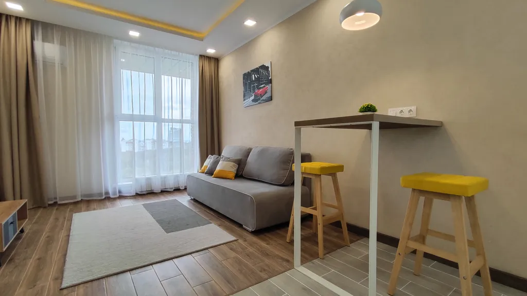 Центр города с видом на парк