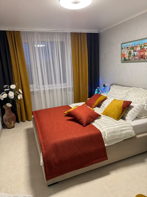 Трёхкомнатная квартира для семей с детьми и малышами