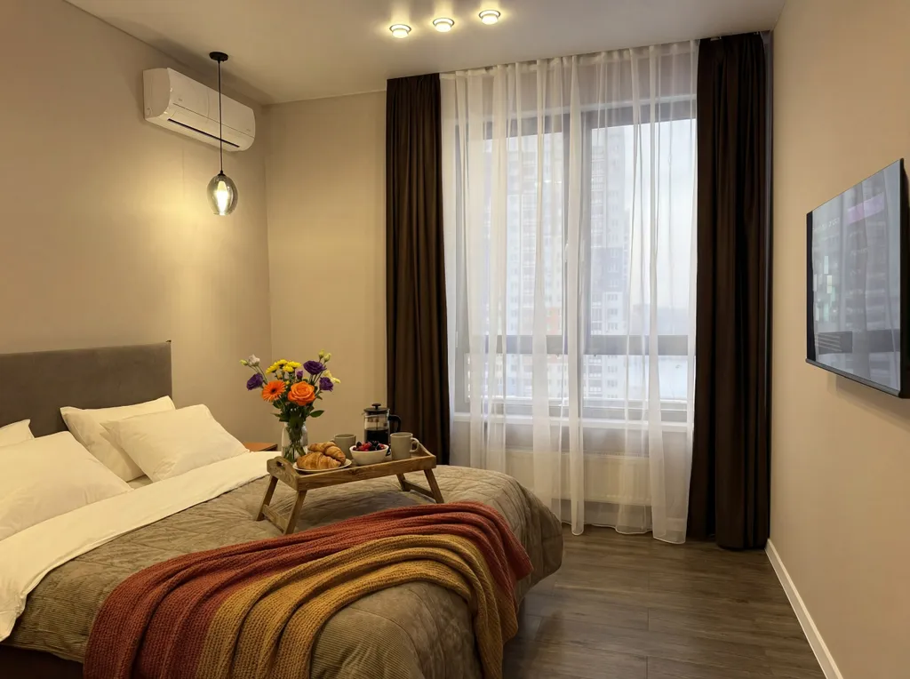 Современная квартира рядом с ТЦ, всё под рукой — аренда посуточно в Рязань