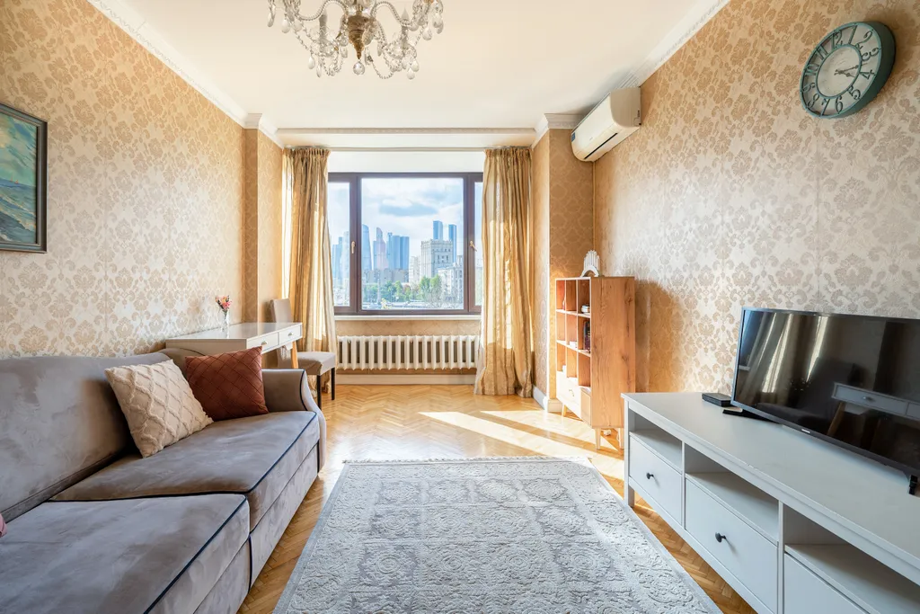 Квартира Квартира Самая лучшая с панорамным видом на Москву-Реку, Сити и парковкой — Москва