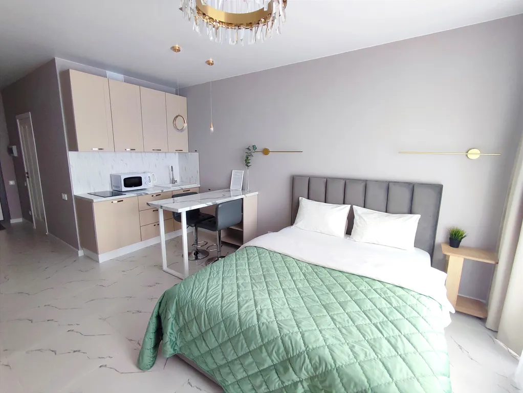 Студия с красивым видом на реку Свияга