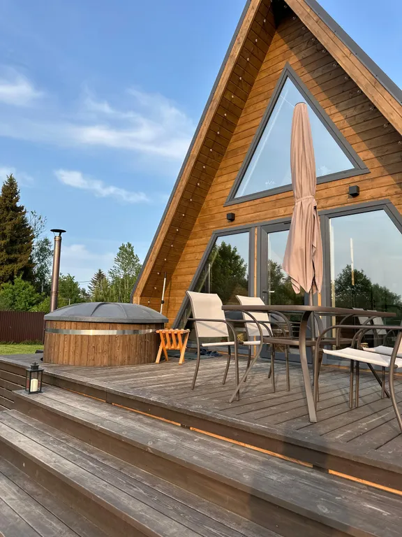 Загородный дом А-фрейм