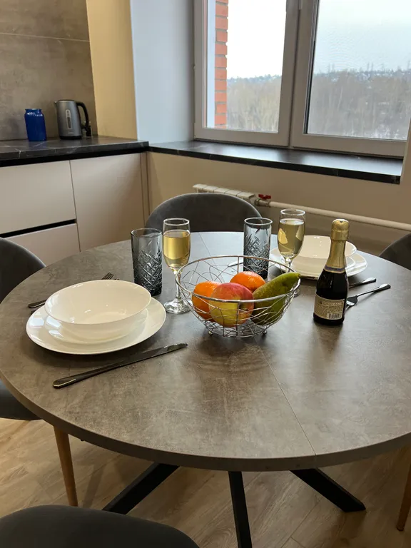 Люксовая 2-комнатная квартира с дизайнерским ремонтом