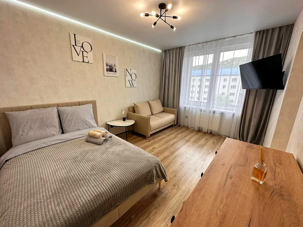 Квартира Апартаменты в европейском квартале — аренда посуточно в Южно-Сахалинск