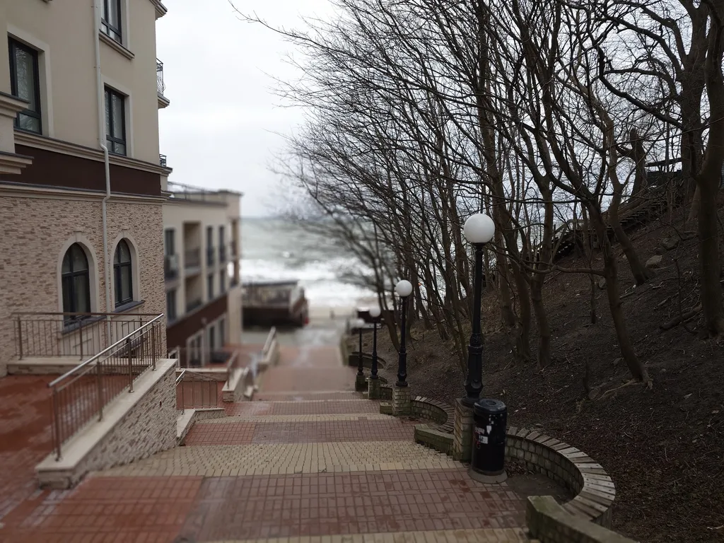 Апартамент на первой линии у моря