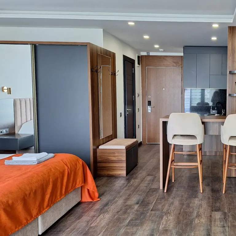 Квартира Квартира Апартамент Batumi view, первая линия, с видом на море — Батуми