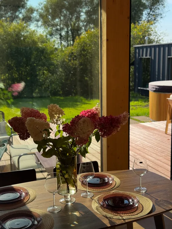 Коттедж с чаном и сауной в черте города