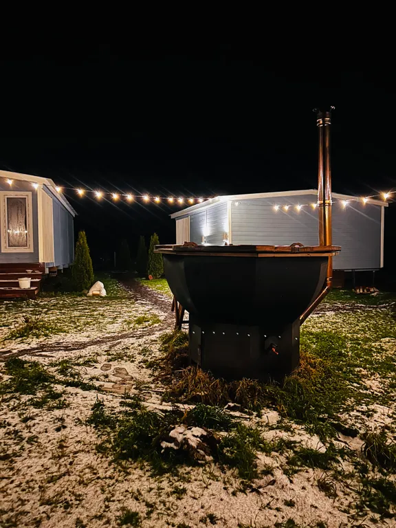 Африканский бунгало с банным чаном