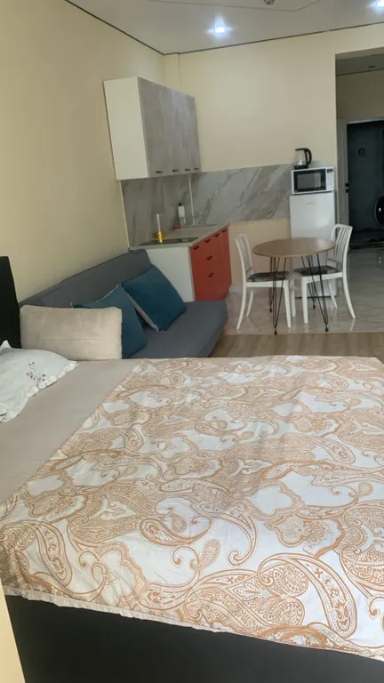 Просторная ванная, удобное спальное место, полный комфорт