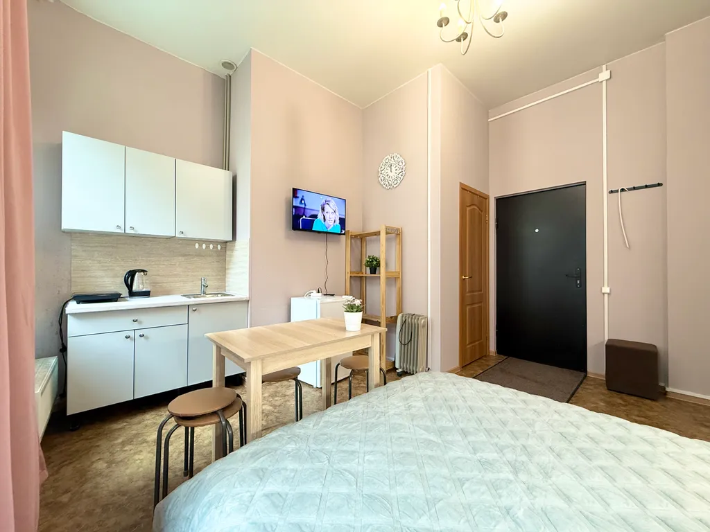 Квартира Квартира Уютная студия у метро Чернышевская — Санкт-Петербург