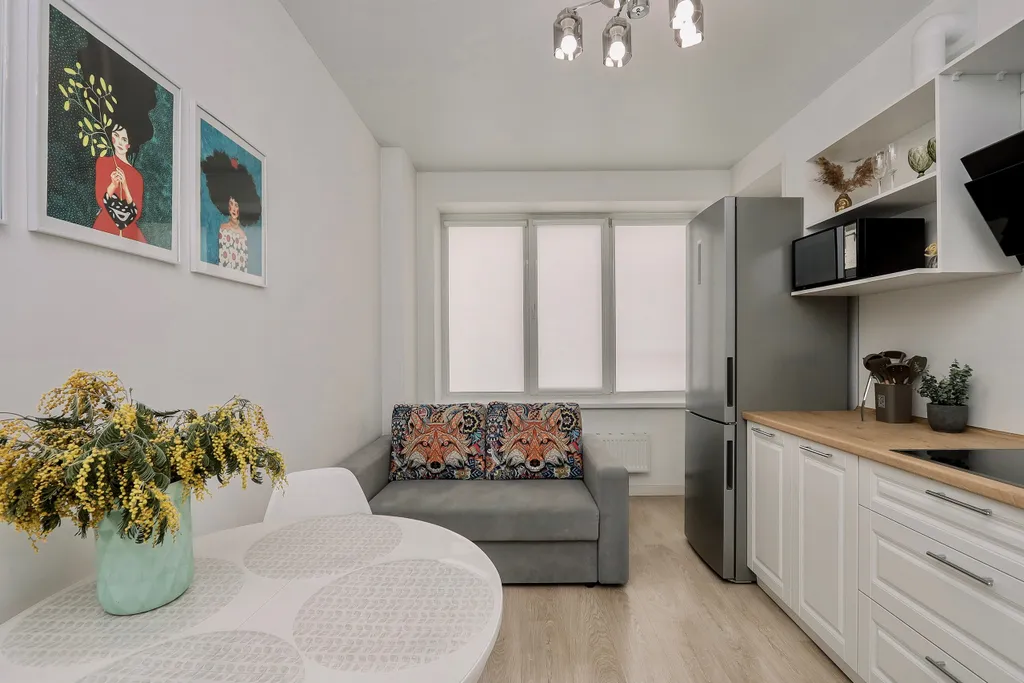 4 Угла: 1К в ЖК Ривьера вблизи набережной пруда, Горького, 151