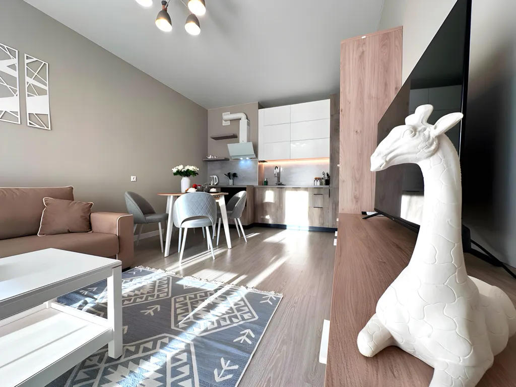 Стильная 2-комнатная квартира для большой компании