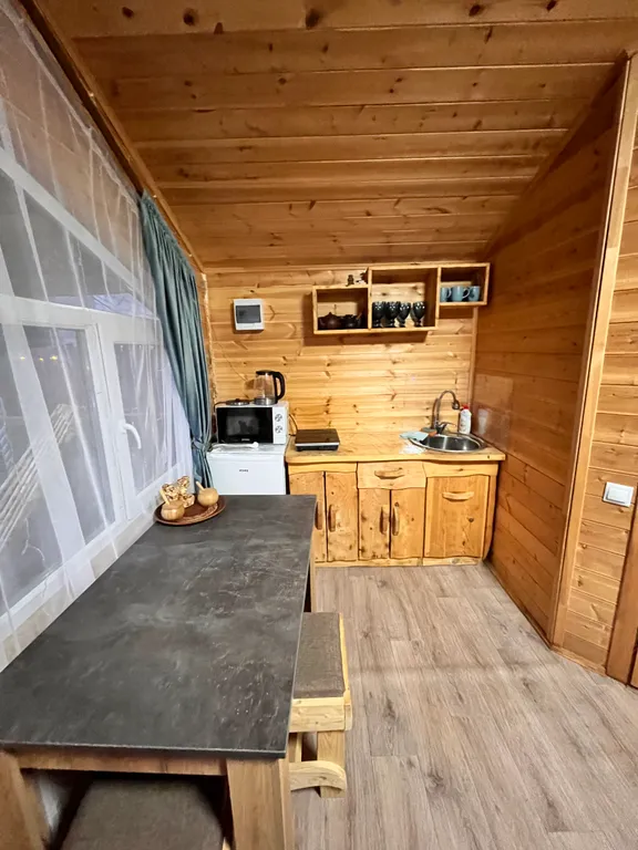 Домбай -Теберда , домики в горах