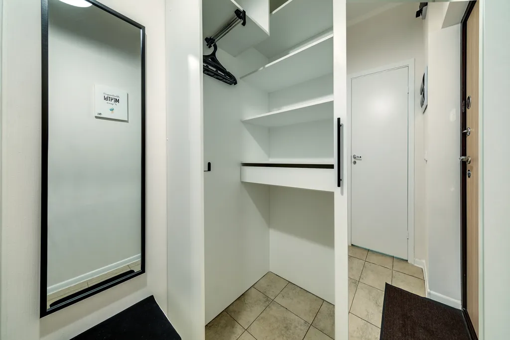 Новая студия с балконом около Москвы недалеко от Шереметьево