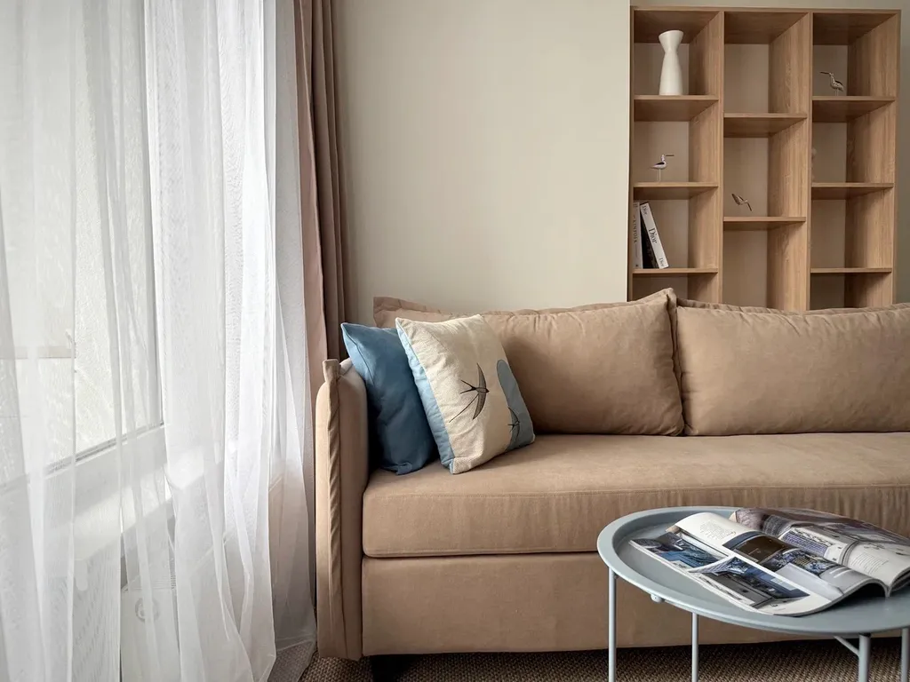 Апарт Nordic Breeze у Финского залива в доме с бассейном и сауной