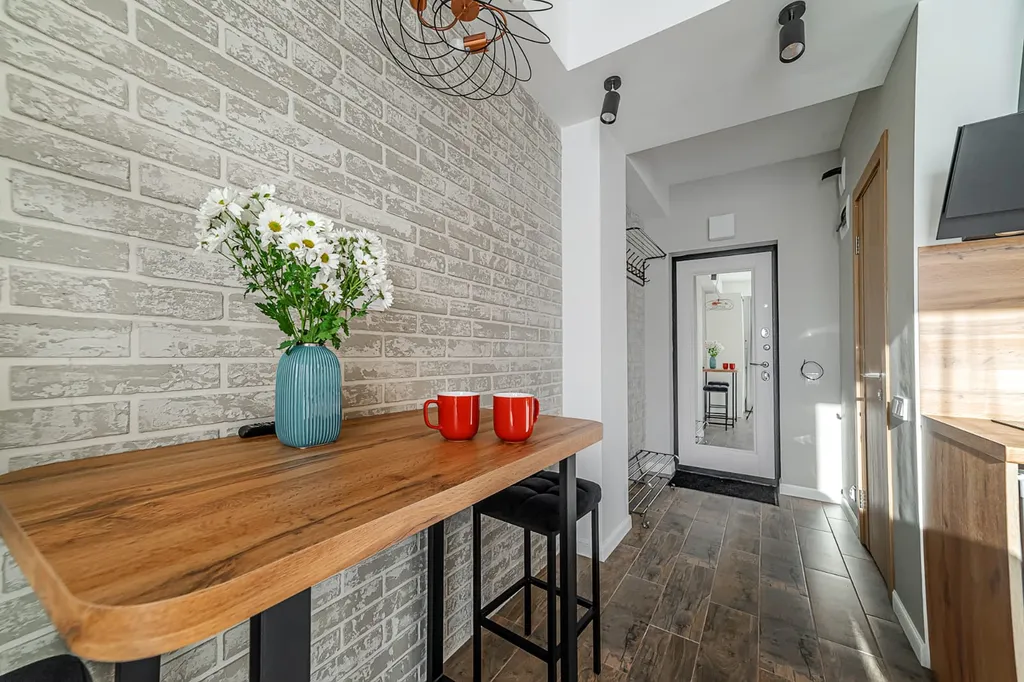 Студия 14 с видом на горы