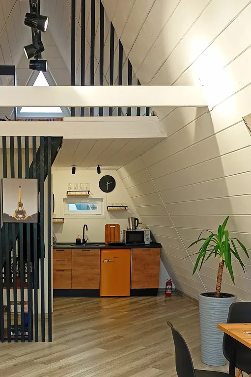 Дом в стиле A-frame рядом с озером в 30 минутах от Нижнего Новгорода